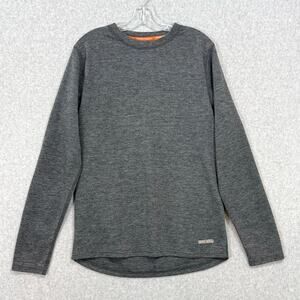 Omni-Wool Baselayer Shirt Size L Wool Blend Crew Neck Double Layer Gorpcore